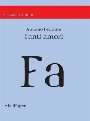 cover image of Tanti Amori